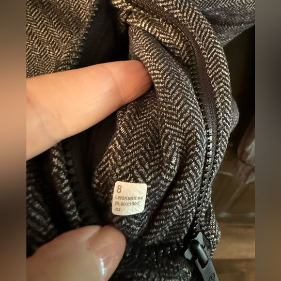 Define Jacket *Herringbone Heathered Deep Coal Black Size 8 Excellent Condition - Picture 4 of 5